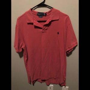 Salmon Polo by Ralph Lauren